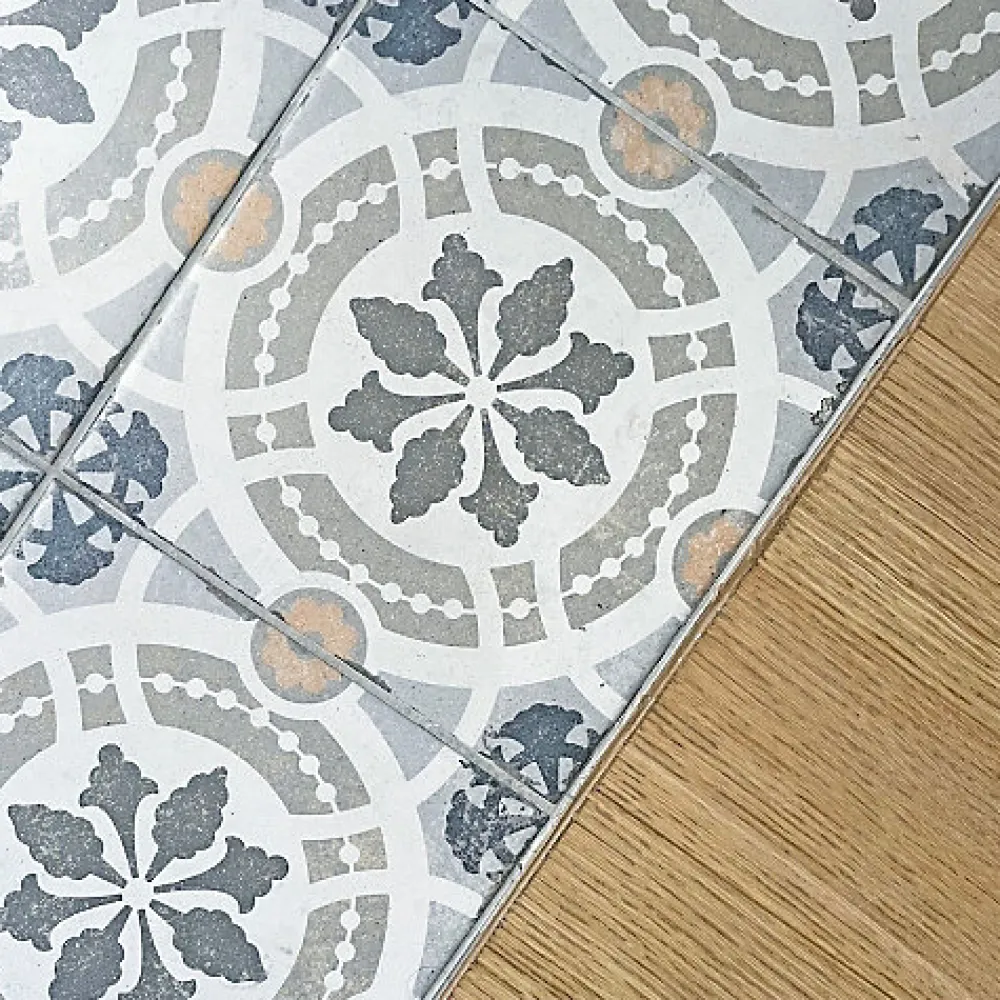Les Carreaux De Jean Carrelage Imitation Carreaux de Ciment GABANA 20x20 Bahia - Les Carreaux de Jean- Carrelage Sol Effet Carreaux De Ciment