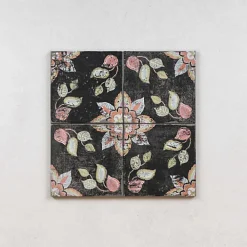 Les Carreaux De Jean  Carrelage Sol Effet Carreaux De Ciment<Carrelage Imitation Carreaux de Ciment Elisa FIORENTINA 15x15 - Les Carreaux de Jean