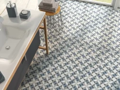 Les Carreaux De Jean  Carrelage Imitation Carreaux De Ciment 15x15 FIORELLA Gina - Les Carreaux de Jean- Carrelage Sol Effet Carreaux De Ciment