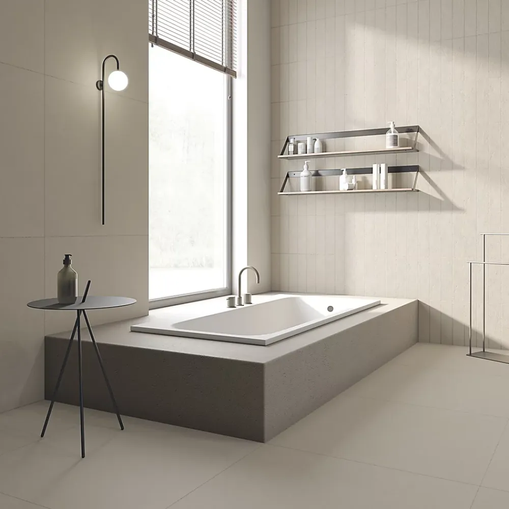 Tinker Carrelage Sol Effet Pierre<Carrelage Imitation Pierre Quartz blanc 60x60 cm