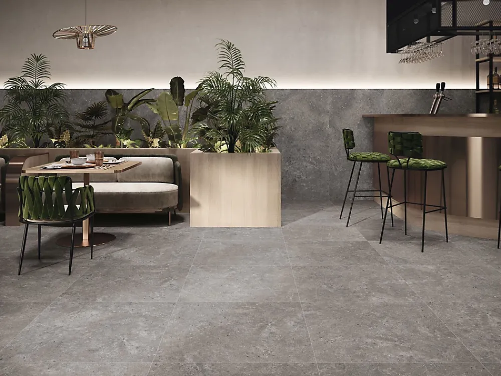 Tinker Carrelage Sol Effet Pierre<Carrelage imitation pierre Lastone Noir 80x80 cm