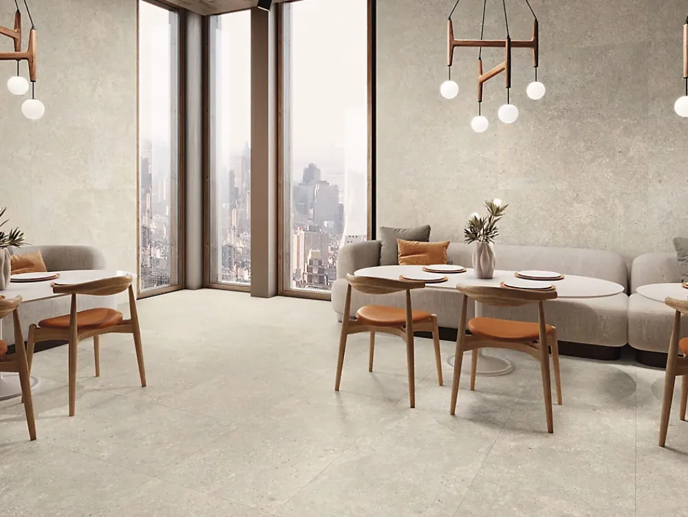 Tinker Carrelage Sol Effet Pierre<Carrelage Imitation pierre Stone beige creme 60x60 cm
