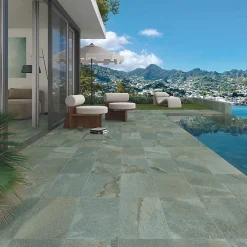 Eiffel art construction Carrelage intérieur / extérieur effet pierre naturelle 30x60 cm BALI turquesa- Mosaïque Pour Wc