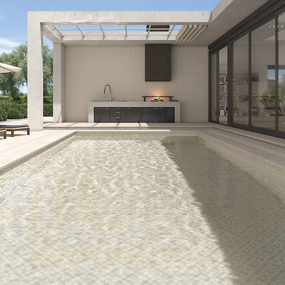 Eiffel art construction Carrelage intérieur / extérieur effet ciment 20x20 cm BALI Ubud- Mosaïque Pour Douche|Mosaïque Pour Pièce À Vivre