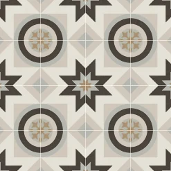 Eiffel art construction Mosaïque Pour Salle De Bains<Carrelage intérieur / extérieur effet ciment 20x20 cm BALI Nusa