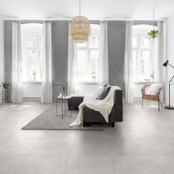 Carrelage Sol Effet Pierre|Carrelage Sol Pour Cuisine<Carrelage intérieur sol et mur en grés cérame émaillé Prisma perla effet pierre matifié 60x60 cm