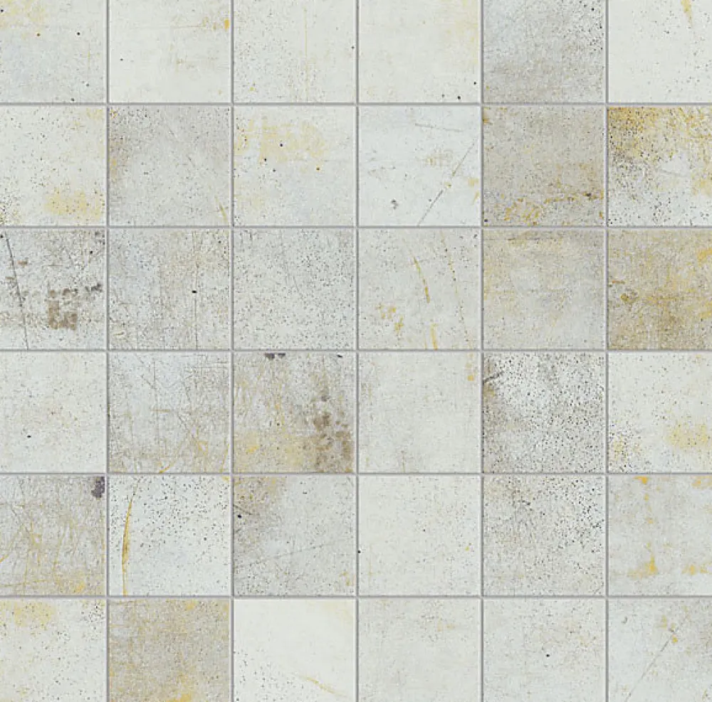 Apavisa Carrelage Sol Effet Métal|Carrelage Sol Pour Salle De Bains<Carrelage Lamiere Blanc - Mat 30 x 30cm ( vendu par boite de 0,71 m² )