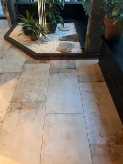 Apavisa Carrelage Lamiere Bleu - Mat 100 x 100cm ( vendu par boite de 0,99 m² )- Carrelage Sol Effet Métal
