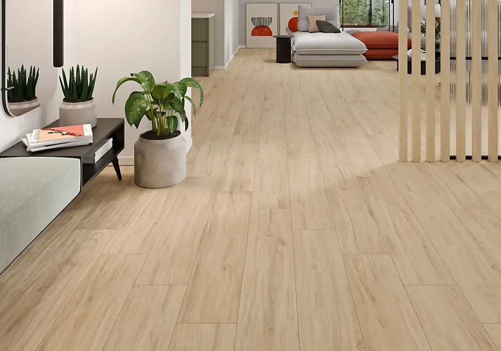 Vitacer Carrelage Milton Walnut - Mat 120 x 23cm ( vendu par boite de 1,12 m² )- Carrelage Sol Effet Bois