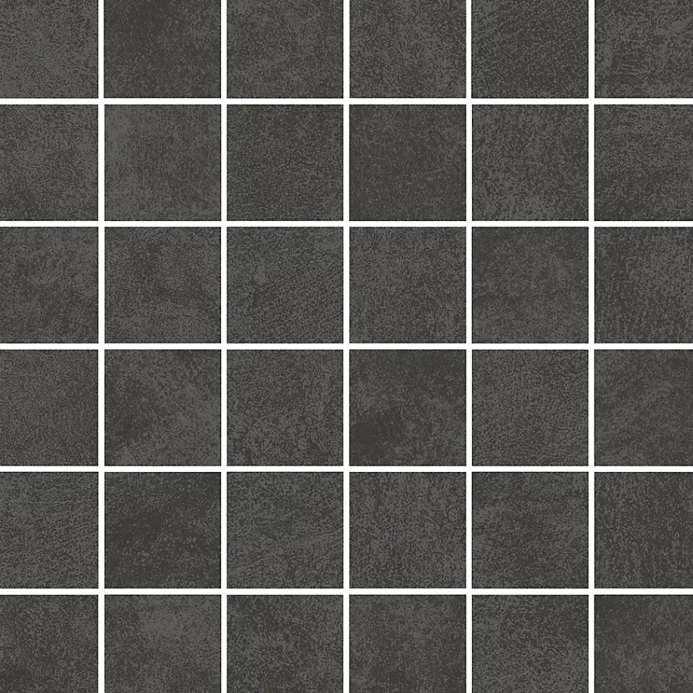 Allocarrelage Carrelage Sol Pour Salle De Bains<Carrelage Mosaïque 30x30 Ares Graphite Rectifié -