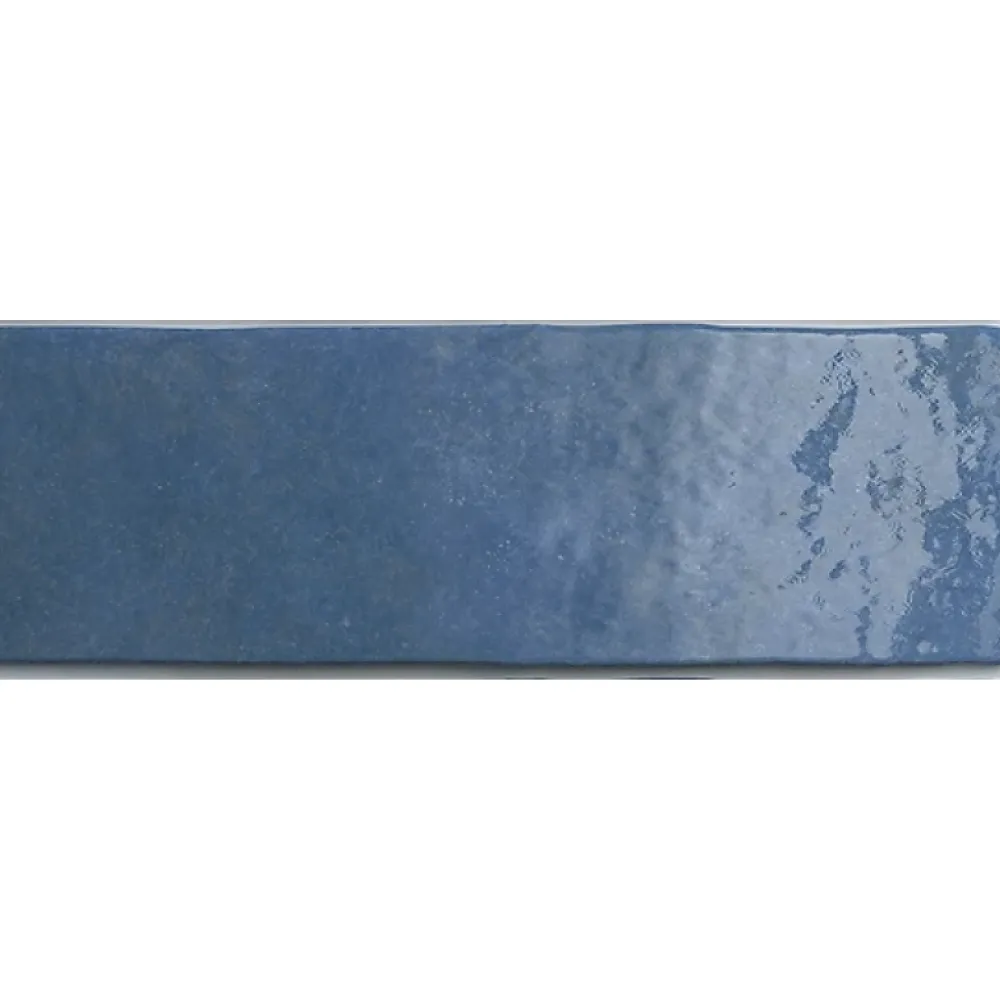 Aelle Carrelage Carrelage Mural Uni<Carrelage mur effet zellige bejmat bleu 6,5x20 cm ARTISAN COLONIAL BLUE