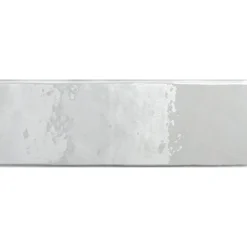 Aelle Carrelage Carrelage mur effet zellige bejmat gris 6,5x20 cm ARTISAN ALABASTER- Carrelage Mural Uni|Carrelage Mural Pour Wc