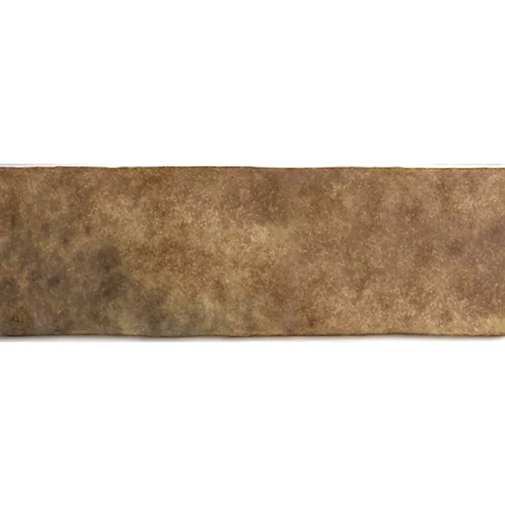 Aelle Carrelage Carrelage Mural Uni|Carrelage Mural Pour Cuisine<Carrelage mur effet zellige bejmat jaune 6,5x20 cm ARTISAN GOLD