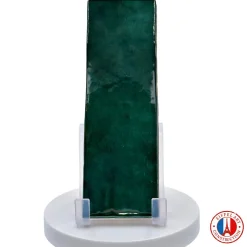 Aelle Carrelage Carrelage mur effet zellige bejmat vert 6,5x20 cm ARTISAN MOSS GREEN- Carrelage Mural Pour Pièce À Vivre|Carrelage Mural Pour Salle De Bains