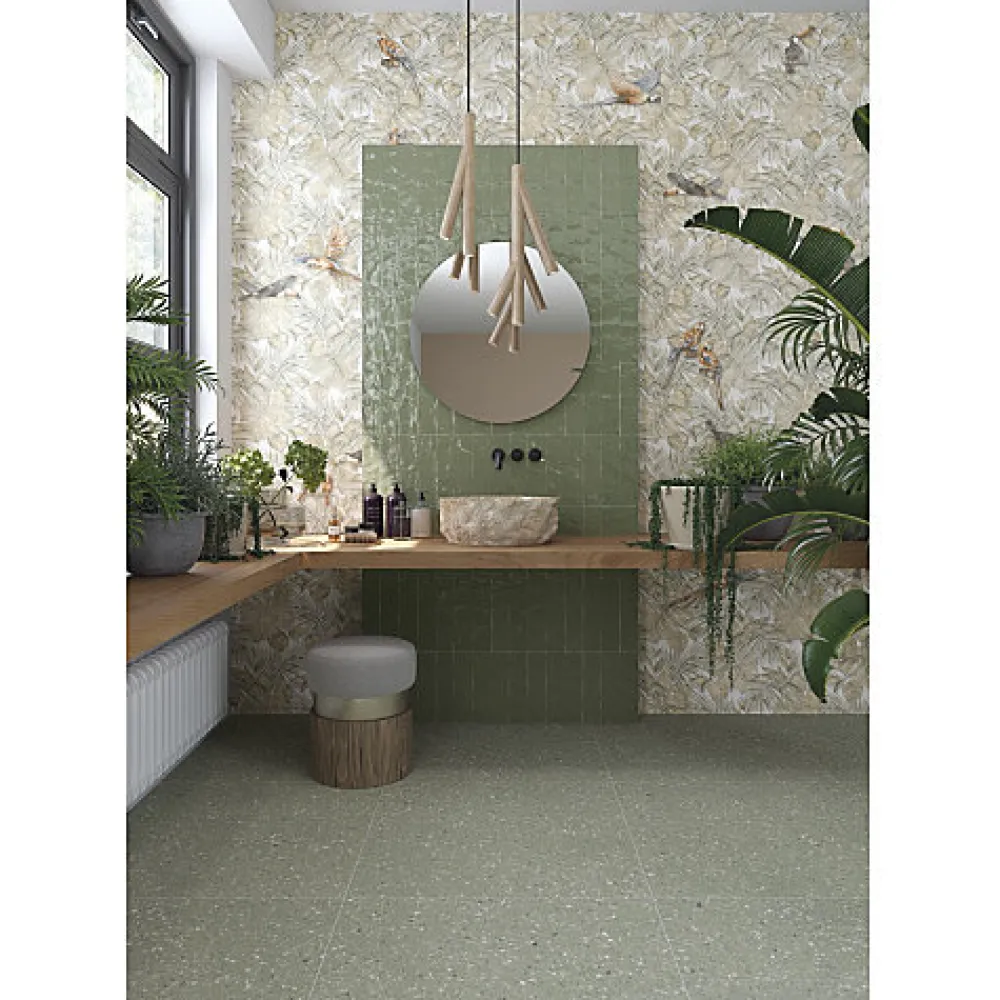 Aelle Carrelage Carrelage mur effet zellige bejmat satiné noir 6,5x20 cm MALLORCA BLACK- Carrelage Mural Uni|Carrelage Mural Pour Cuisine