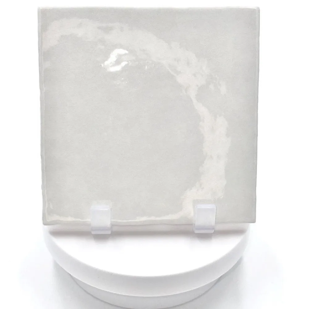 Aelle Carrelage Carrelage mur effet zellige bejmat blanc 13,2x13,2 cm ARTISAN WHITE- Carrelage Mural Uni|Carrelage Mural Pour Cuisine