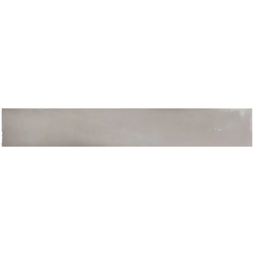Aelle Carrelage Carrelage Mural Uni<Carrelage mur effet zellige gris 6,5x40 cm MANACOR MERCURY GREY