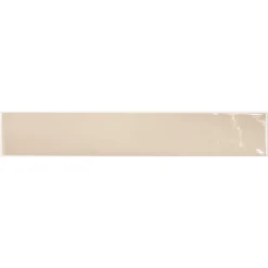 Aelle Carrelage Carrelage mur effet zellige beige 6,5x40 cm MANACOR BEIGE ARGILE- Carrelage Mural Uni|Carrelage Mural Pour Cuisine