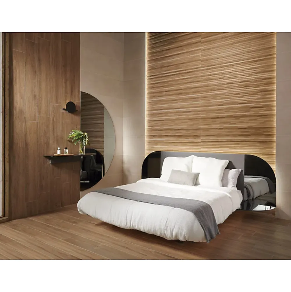 Aelle Carrelage Carrelage Sol Uni<Carrelage mur faience effet bois à relief 40x120 cm WEWOOD CONCEPT SIENA