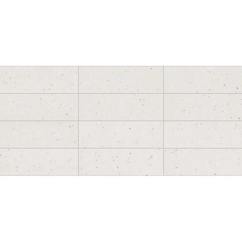 Eiffel art construction Carrelage mur faience effet terrazzo 32x99 cm Croccante Topping-R Menta(vendu par boite de 1.27m2)- Faïence Pour Salle De Bains