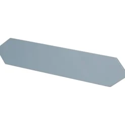 Aelle Carrelage Carrelage mur faience forme navette 5x25 cm mate LANSE BLUE- Faïence Pour Cuisine|Faïence Unie