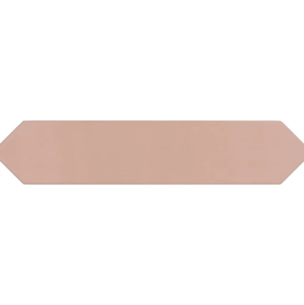 Aelle Carrelage Faïence Unie|Faïence Pour Salle De Bains<Carrelage mur faience forme navette 5x25 cm mate LANSE ROSE