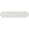 Aelle Carrelage Faïence Unie|Faïence Pour Wc<Carrelage mur faience forme navette 5x25 cm mate LANSE WHITE