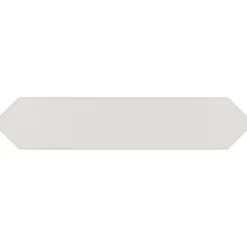 Aelle Carrelage Faïence Unie|Faïence Pour Wc<Carrelage mur faience forme navette 5x25 cm mate LANSE WHITE