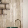Lux Mosaic Faïence Pour Cuisine<Carrelage Mur Intérieur Format allongé Beige Brillant. Bali Almond 5x40 cm
