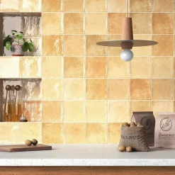 Lux Mosaic Carrelage mur intérieur/exterieur. Grès cérame Zellige Blanc 12x12 cm x ép 8,3 mm- Carrelage Mural Uni|Carrelage Mural Pour Cuisine