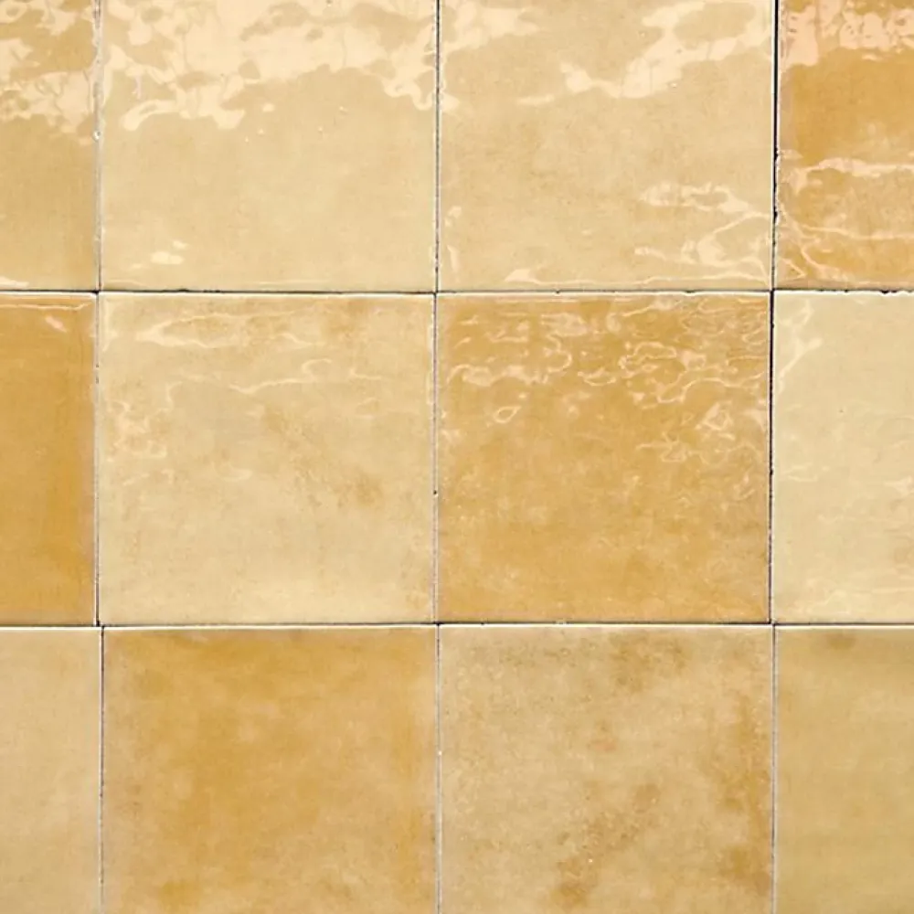 Lux Mosaic Carrelage mur intérieur/exterieur. Grès cérame Zellige Blanc 12x12 cm x ép 8,3 mm- Carrelage Mural Uni|Carrelage Mural Pour Cuisine