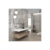 Aelle Carrelage Carrelage Mural Effet Béton|Carrelage Mural Pour Douche<Carrelage mur moderne décor paillette gris 25x75 cm MATERIKA DECOR A&B