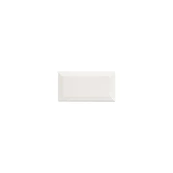 Eiffel art construction Carrelage Mural Uni<Carrelage mur relief métro parisien uni blanc brillant 10x20 cm METRO WHITE