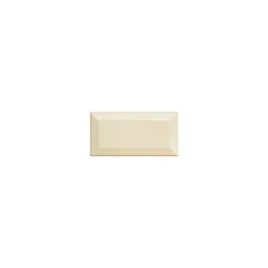 Eiffel art construction Carrelage mur relief métro parisien uni beige brillant 7,5x15 cm METRO CREAM- Carrelage Mural Uni|Carrelage Mural Pour Cuisine