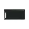 Eiffel art construction Carrelage mur relief métro parisien uni noir brillant 7,5x15 cm METRO BLACK- Carrelage Mural Uni|Carrelage Mural Pour Cuisine