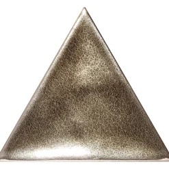 Aelle Carrelage Carrelage Mural Uni<Carrelage mur trianguaire effet zellige or métal 13,2x11,4 cm 3LATI ORO
