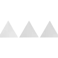 Aelle Carrelage Carrelage mur trianguaire effet zellige gris claire 13,2x11,4 cm 3LATI GRIGIO CHIARO- Carrelage Mural Uni