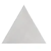 Aelle Carrelage Carrelage mur trianguaire effet zellige gris 13,2x11,4 cm 3LATI GRIGIO MEDIO- Carrelage Mural Pour Cuisine