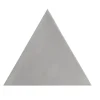 Aelle Carrelage Carrelage mur trianguaire effet zellige gris 13,2x11,4 cm 3LATI GRIGIO SCURO- Carrelage Mural Uni