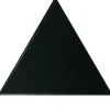 Aelle Carrelage Carrelage Mural Pour Wc<Carrelage mur triangulaire uni noir mate SCALE TRIANGOLO BLACK MATT