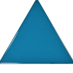 Aelle Carrelage Carrelage Mural Uni<Carrelage mur triangulaire uni bleu brillant SCALE TRIANGOLO ELECTRIC BLUE