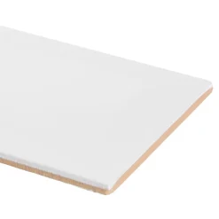 GoodHome Carrelage mural blanc brillant effet métro L.20 x l.10 cm x ép.7,3 mm, Trentie- Carrelage Mural Uni|Carrelage Mural Pour Douche