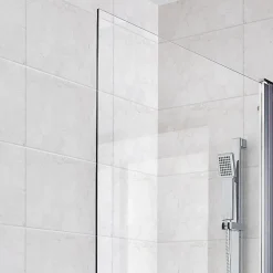 Carrelage mural blanc effet marbre L.40 x l.25 cm x ép.8,3 mm, Ideal Marble- Carrelage Mural Pour Douche|Carrelage Mural Pour Wc