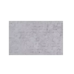Carrelage mural effet marbre gris décor petits carreaux L.40 x l.25 cm x ép.8,3 mm, Ideal Marble- Carrelage Mural Effet Marbre