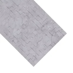 Carrelage mural effet marbre gris décor petits carreaux L.40 x l.25 cm x ép.8,3 mm, Ideal Marble- Carrelage Mural Effet Marbre
