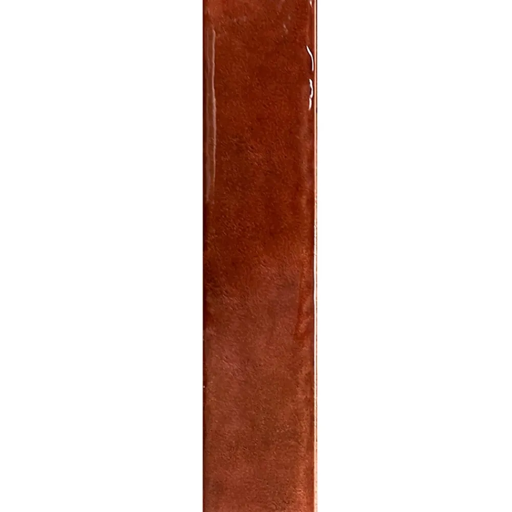 Allocarrelage Carrelage Mural Effet Zellige Rouge 6,5x29,8 Monpelli Wine Mix -- Carrelage Mural Pour Pièce À Vivre|Carrelage Mural Pour Salle De Bains