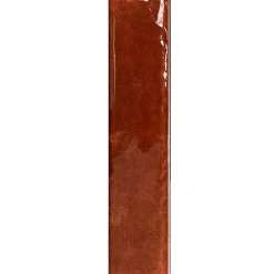 Allocarrelage Carrelage Mural Effet Zellige Rouge 6,5x29,8 Monpelli Wine Mix -- Carrelage Mural Pour Pièce À Vivre|Carrelage Mural Pour Salle De Bains