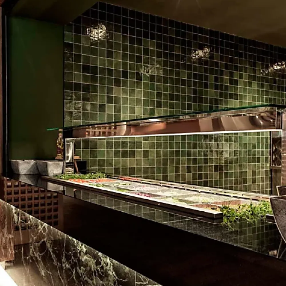 Les Carreaux De Jean Faïence Pour Douche|Faïence Pour Cuisine<Carrelage mural Effet Zellige Vert CROGIOLO ZELLIGE 10x10 Bosco - Les Carreaux de Jean