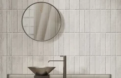 Allocarrelage Carrelage Mural Pour Cuisine|Carrelage Mural Pour Salle De Bains<Carrelage Mural Effet Zellige Blanc 6,5x29,8 Monpelli White Mix -