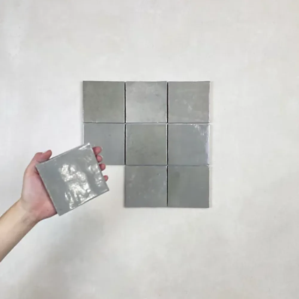 Les Carreaux De Jean Faïence Pour Cuisine<Carrelage mural Effet Zellige CROGIOLO ZELLIGE 10x10 Argilla - Les Carreaux de Jean